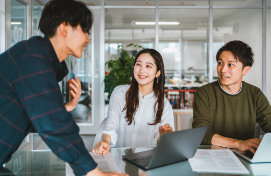 実践型カリキュラムで対応力の高い人材にのイメージ