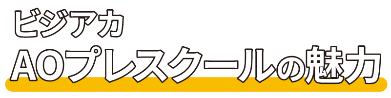 ビジアカのプレスクールの魅力