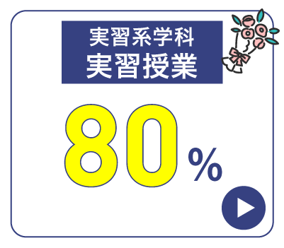 実習授業80%